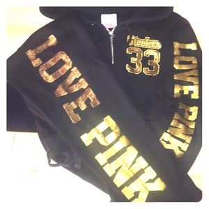 Victoria’s Secret PINK Steelers sweatsuit size L